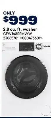 RONA GE 2.8 cu. ft. washer offer