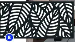 RONA BARRETTE 2' x 4' and 3' x 6' decorative privacy panels offer