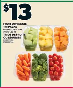 Valu-mart TRIOS DE FRUITS OU LÉGUMES, 706 G-1.02 KG offer