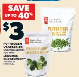 Valu-mart LÉGUMES SURGELÉS PC, 500/750 G offer