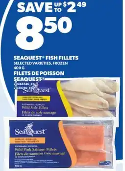 Valu-mart FILETS DE POISSON SEAQUEST offer