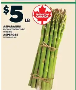 Valu-mart ASPERGES offer