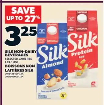 Valu-mart BOISSONS NON LAITIÈRES SILK offer