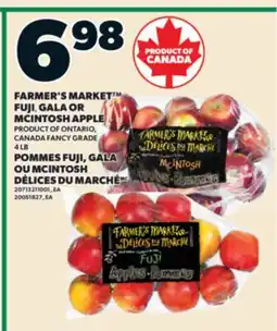Valu-mart POMMES FUJI, GALA OU MCINTOSH DÉLICES DU MARCHÉ, 4 LB offer