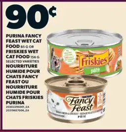 Valu-mart NOURRITURE HUMIDE POUR CHATS FANCY FEAST OU NOURRITURE HUMIDE POUR CHATS FRISKIES PURINA offer