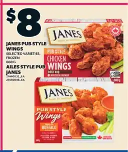 Valu-mart AILLES STYLE PUB JANES / JANES PUB STYLE WINGS offer