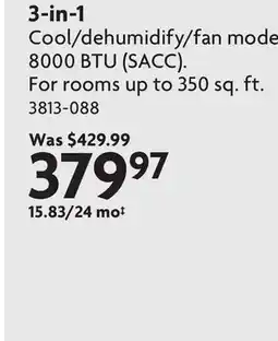 Home Hardware Smart Portable Air Conditioners 3-in-1 offer