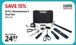 Home Hardware 35 Pc. Homeowner's Tool Set offer