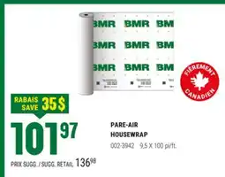 BMR PARE-AIR offer