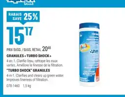 BMR GRANULES  TURBO SHOCK  offer