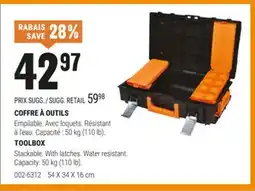 BMR COFFRE À OUTILS offer