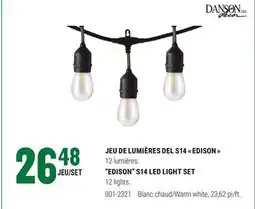 BMR JEU DE LUMIÈRES DEL S14 EDISON offer