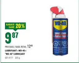 BMR LUBRIFIANT WD-40 offer