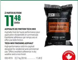 BMR ASPHALTE DE FINITION TECH-MIX offer
