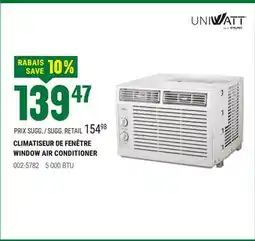 BMR CLIMATISEUR DE FENÊTRE offer
