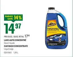 BMR LAVE-AUTO CONCENTRÉ offer