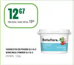 BMR FARINE D'OS EN POUDRE 0,5-16-2 offer