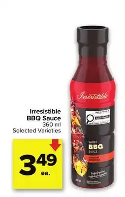Metro IRRESISTIBLE BBQ SAUCE offer