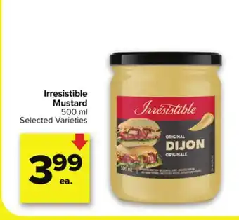 Metro IRRESISTIBLE MUSTARD offer