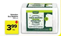 Metro SELECTION ECO NAPKINS offer
