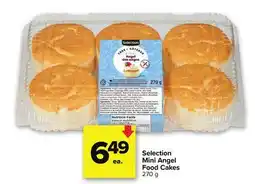 Metro SELECTION MINI ANGEL FOOD CAKES offer