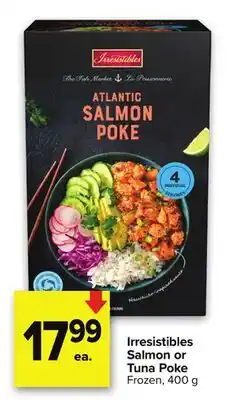 Metro IRRESISTIBLES SALMON OR TUNA POKE offer
