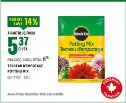 BMR TERREAU D'EMPOTAGE offer