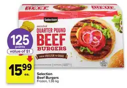 Metro SELECTION BEEF BURGERS offer