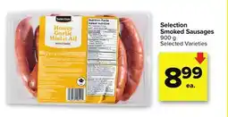 Metro SELECTION SMOKED SAUSAGES offer