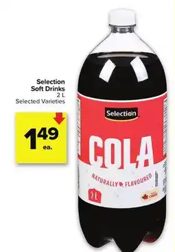Metro SELECTION SOFT DRINKS offer