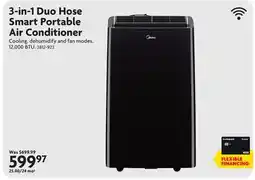 Home Hardware 3-in-1 Duo Hose Smart Portable Air Conditioner offer