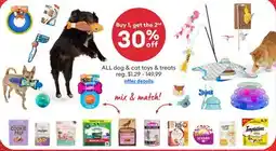 Petsmart ALL dog & cat toys & treats offer