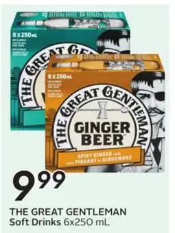 Sobeys THE GREAT GENTLEMAN Soft Drinks offer