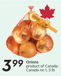 Sobeys Onions offer