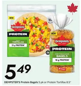 Sobeys Protein Bagels offer