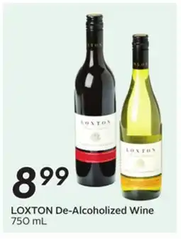 Sobeys LOXTON De-Alcoholized Wine offer