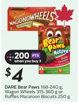 Sobeys DARE Bear Paws offer