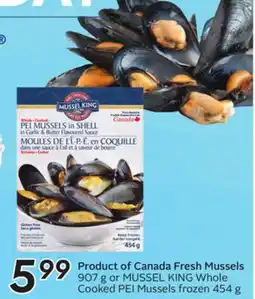 Sobeys Product of Canada Fresh Mussels offer