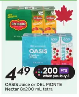 Sobeys Juice or Nectar offer