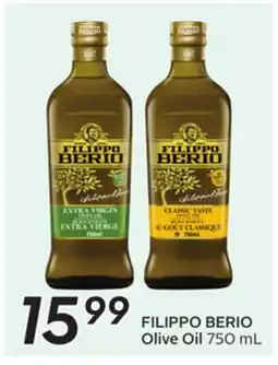 Sobeys FILIPPO BERIO Olive Oil offer