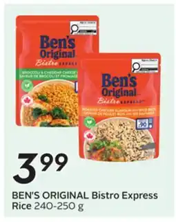 Sobeys BEN'S ORIGINAL Bistro Express Rice offer