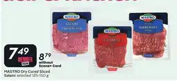 Sobeys Dry Cured Sliced Salami offer