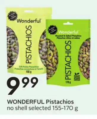 Sobeys WONDERFUL Pistachios offer