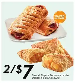 Sobeys Strudel Fingers, Turnovers or Mini Strudel offer