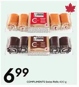 Sobeys COMPLIMENTS Swiss Rolls offer