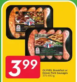 Sobeys Breakfast or Dinner Pork Sausages offer