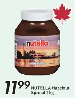 Sobeys Hazelnut Spread offer