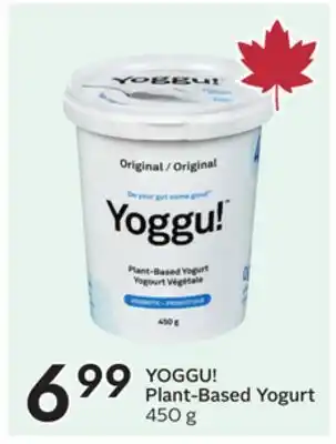 Sobeys Plant-Based Yogurt offer