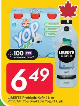 Sobeys Probiotic Kefir offer