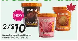 Sobeys Banana-Based Frozen Dessert offer